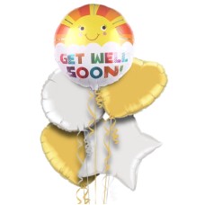 Sunny Get Well Balloon Bouquet